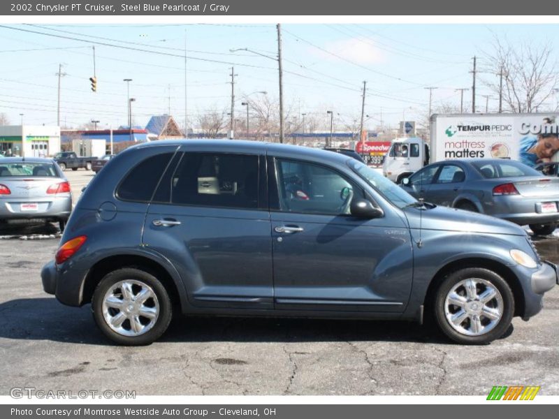 Steel Blue Pearlcoat / Gray 2002 Chrysler PT Cruiser