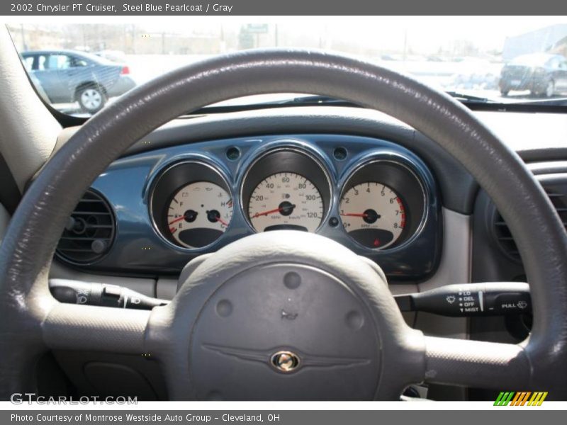 Steel Blue Pearlcoat / Gray 2002 Chrysler PT Cruiser