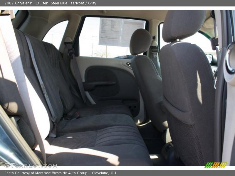 Steel Blue Pearlcoat / Gray 2002 Chrysler PT Cruiser