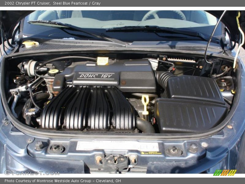 Steel Blue Pearlcoat / Gray 2002 Chrysler PT Cruiser