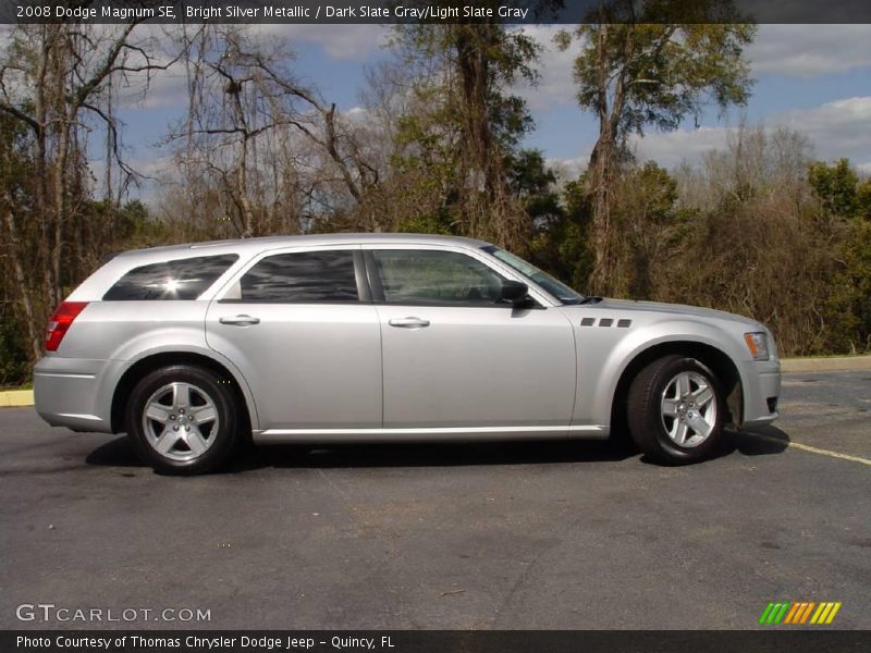 Bright Silver Metallic / Dark Slate Gray/Light Slate Gray 2008 Dodge Magnum SE