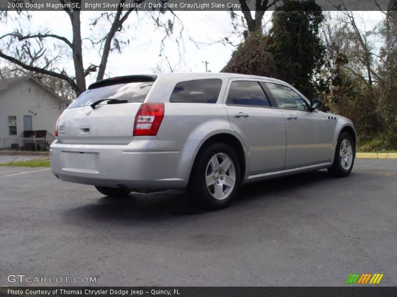 Bright Silver Metallic / Dark Slate Gray/Light Slate Gray 2008 Dodge Magnum SE