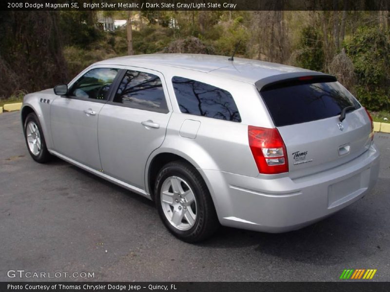 Bright Silver Metallic / Dark Slate Gray/Light Slate Gray 2008 Dodge Magnum SE