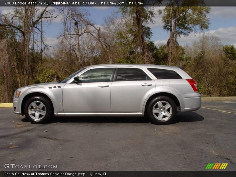 Bright Silver Metallic / Dark Slate Gray/Light Slate Gray 2008 Dodge Magnum SE