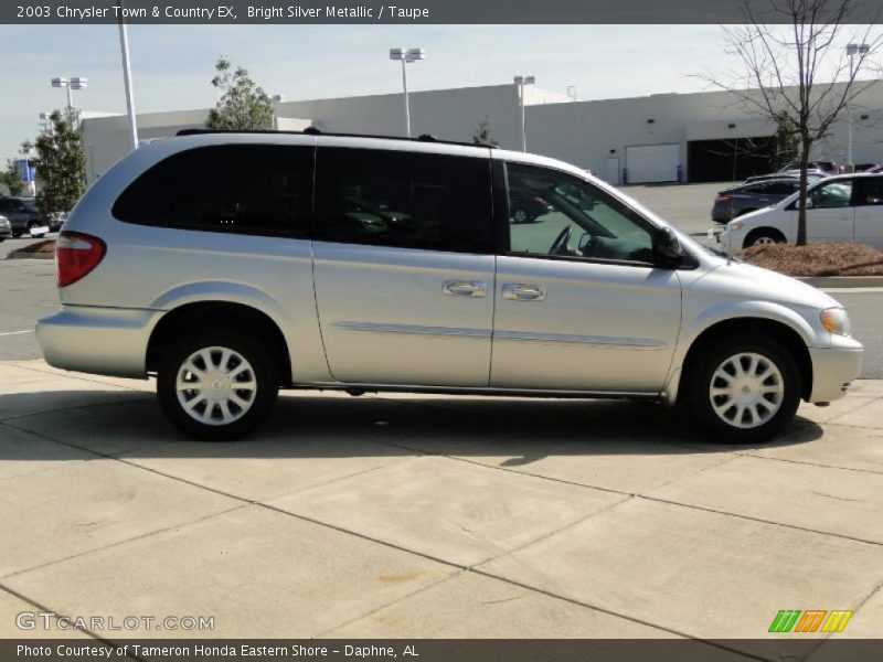 Bright Silver Metallic / Taupe 2003 Chrysler Town & Country EX