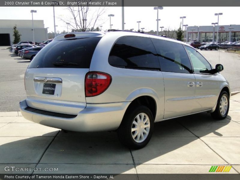 Bright Silver Metallic / Taupe 2003 Chrysler Town & Country EX