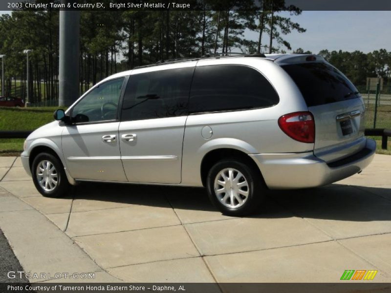 Bright Silver Metallic / Taupe 2003 Chrysler Town & Country EX