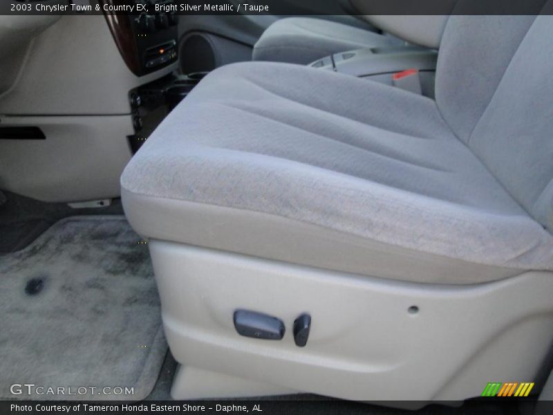Bright Silver Metallic / Taupe 2003 Chrysler Town & Country EX