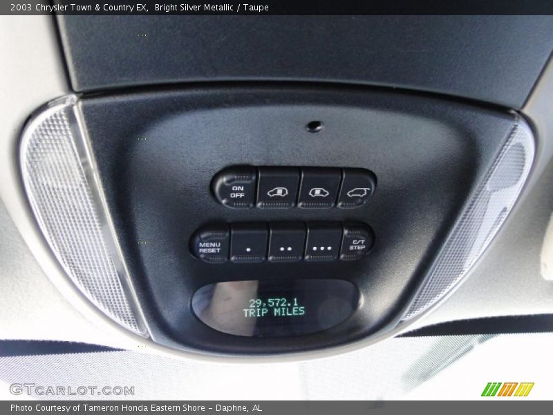 Bright Silver Metallic / Taupe 2003 Chrysler Town & Country EX