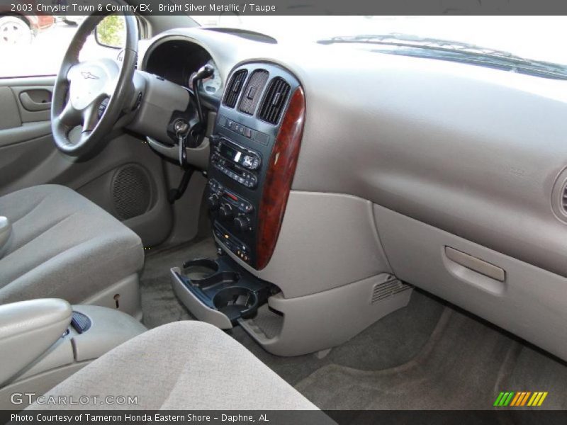 Bright Silver Metallic / Taupe 2003 Chrysler Town & Country EX