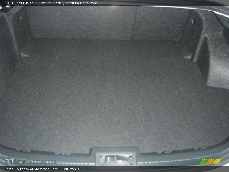 White Suede / Medium Light Stone 2011 Ford Fusion SE