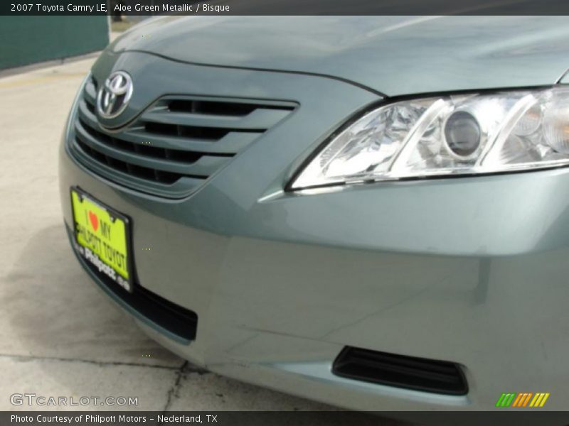 Aloe Green Metallic / Bisque 2007 Toyota Camry LE