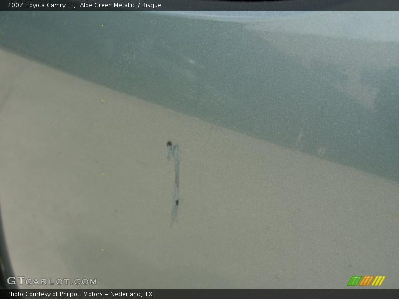 Aloe Green Metallic / Bisque 2007 Toyota Camry LE