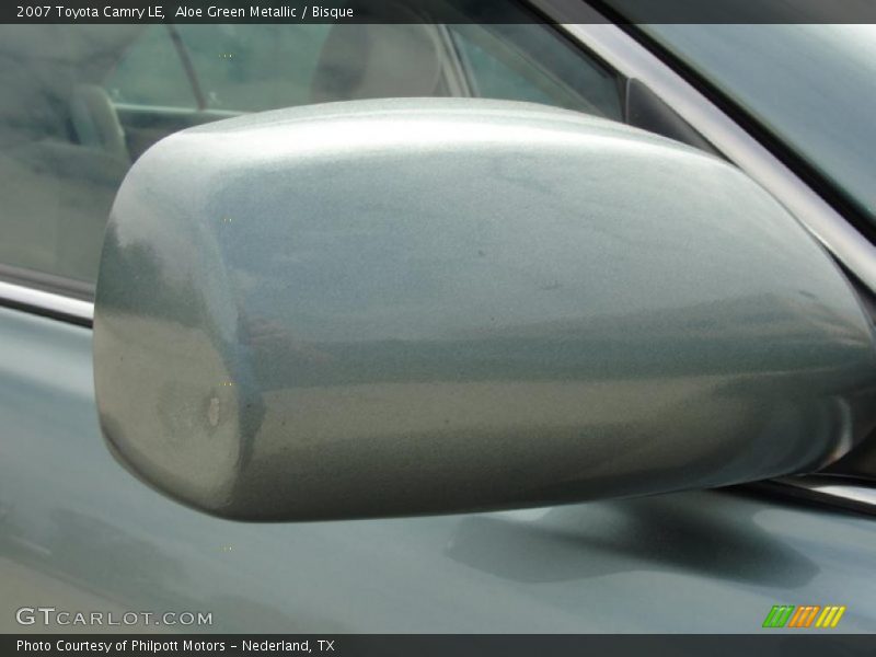 Aloe Green Metallic / Bisque 2007 Toyota Camry LE