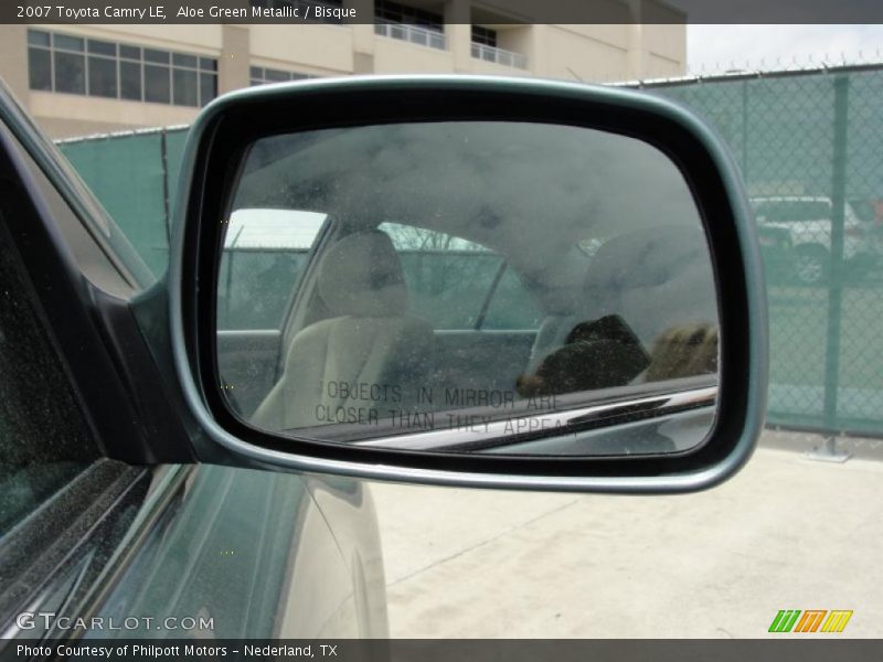 Aloe Green Metallic / Bisque 2007 Toyota Camry LE