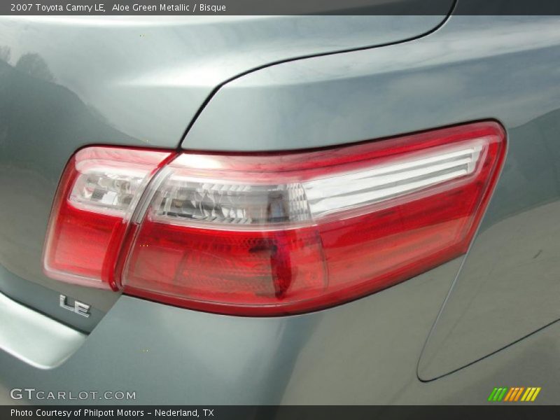 Aloe Green Metallic / Bisque 2007 Toyota Camry LE