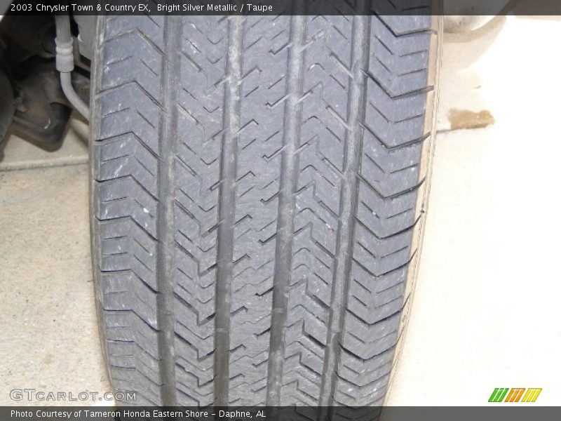 Bright Silver Metallic / Taupe 2003 Chrysler Town & Country EX