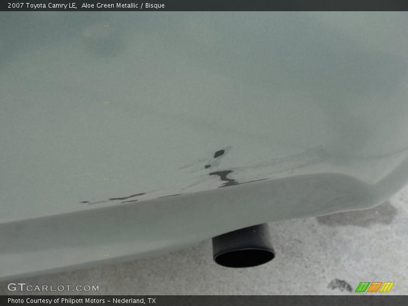 Aloe Green Metallic / Bisque 2007 Toyota Camry LE