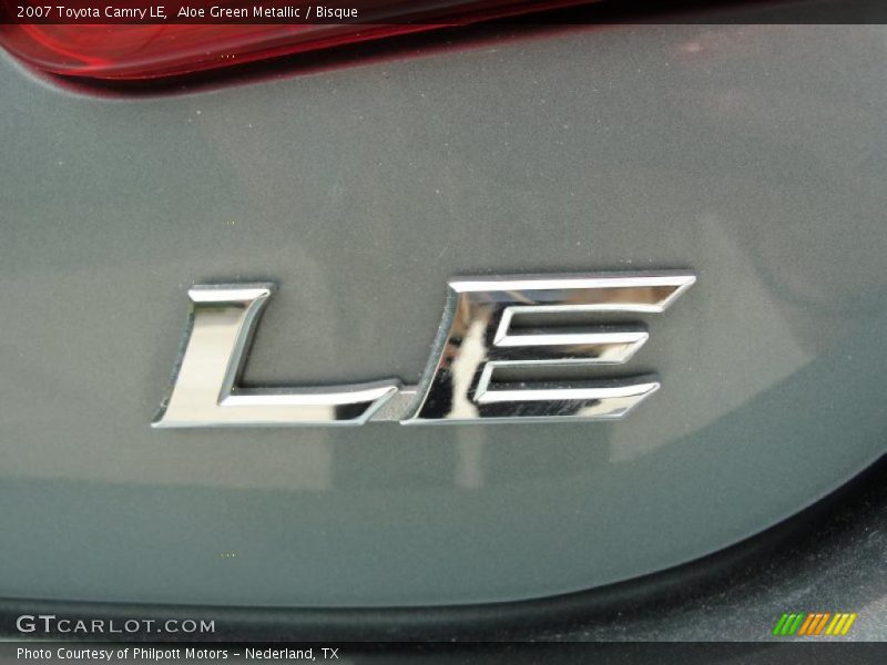 Aloe Green Metallic / Bisque 2007 Toyota Camry LE