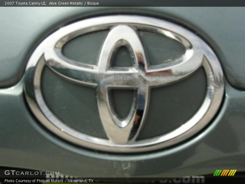 Aloe Green Metallic / Bisque 2007 Toyota Camry LE