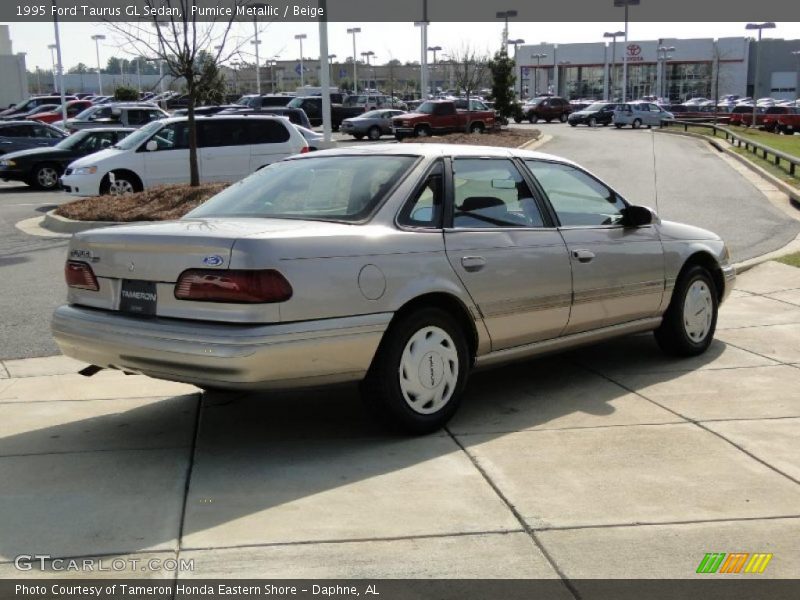 Pumice Metallic / Beige 1995 Ford Taurus GL Sedan