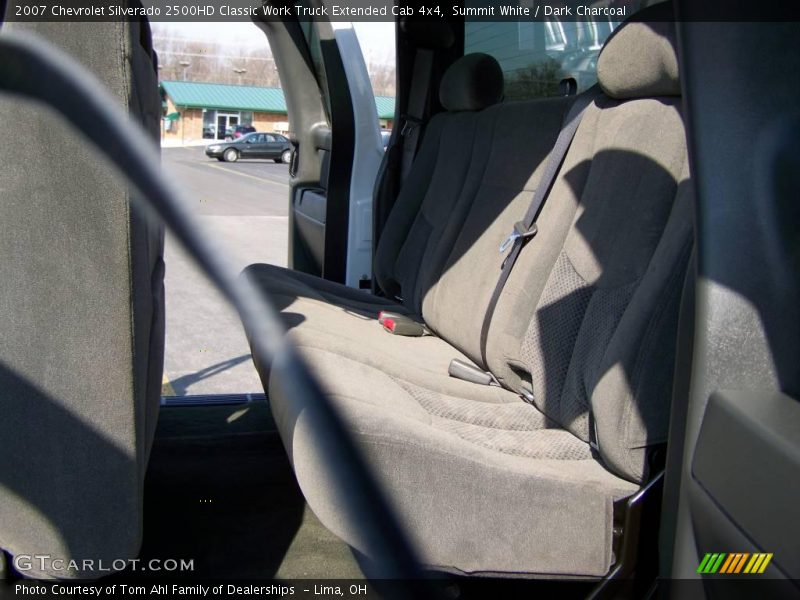 Summit White / Dark Charcoal 2007 Chevrolet Silverado 2500HD Classic Work Truck Extended Cab 4x4
