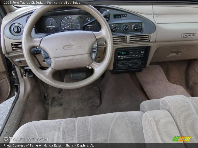 Dashboard of 1995 Taurus GL Sedan