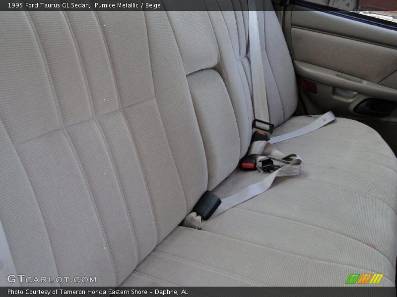 Pumice Metallic / Beige 1995 Ford Taurus GL Sedan