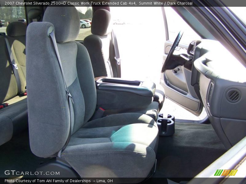 Summit White / Dark Charcoal 2007 Chevrolet Silverado 2500HD Classic Work Truck Extended Cab 4x4