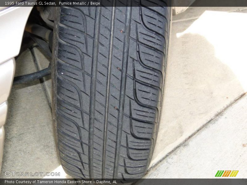 Pumice Metallic / Beige 1995 Ford Taurus GL Sedan