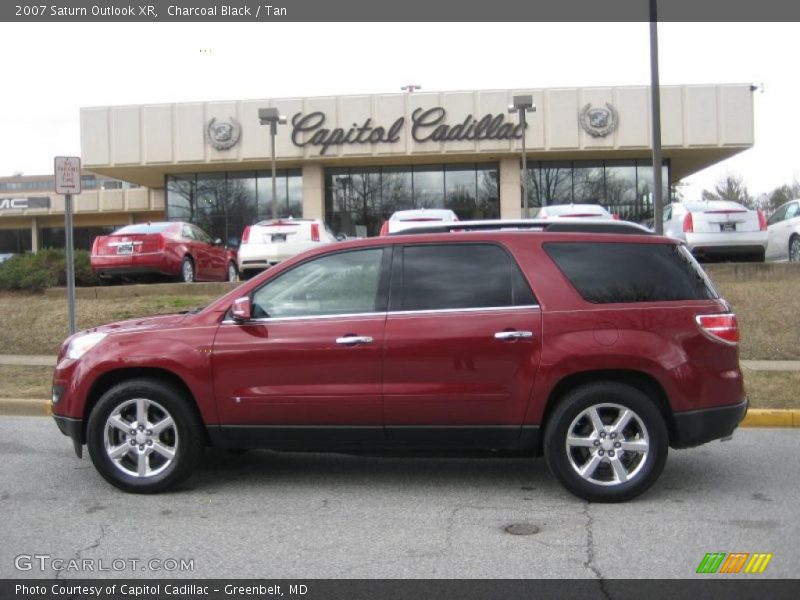 Charcoal Black / Tan 2007 Saturn Outlook XR