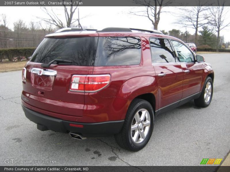 Charcoal Black / Tan 2007 Saturn Outlook XR