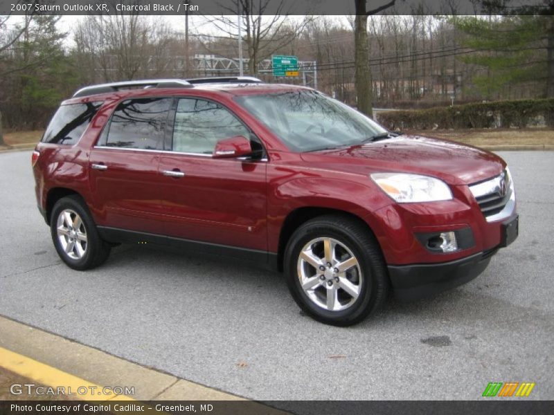 Charcoal Black / Tan 2007 Saturn Outlook XR