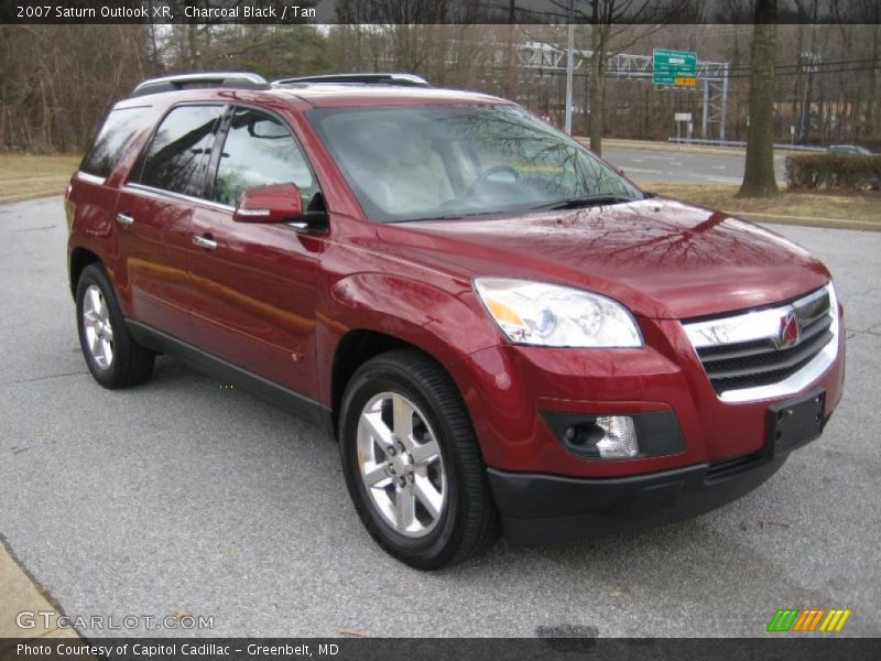 Charcoal Black / Tan 2007 Saturn Outlook XR