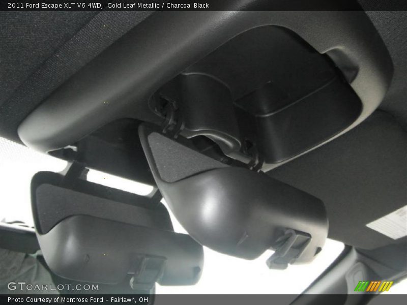 Gold Leaf Metallic / Charcoal Black 2011 Ford Escape XLT V6 4WD