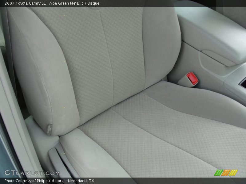 Aloe Green Metallic / Bisque 2007 Toyota Camry LE