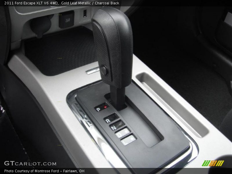 Gold Leaf Metallic / Charcoal Black 2011 Ford Escape XLT V6 4WD