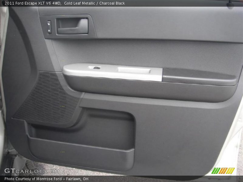 Gold Leaf Metallic / Charcoal Black 2011 Ford Escape XLT V6 4WD