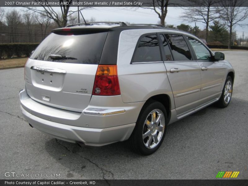 Bright Silver Metallic / Pastel Slate Gray 2007 Chrysler Pacifica Limited AWD