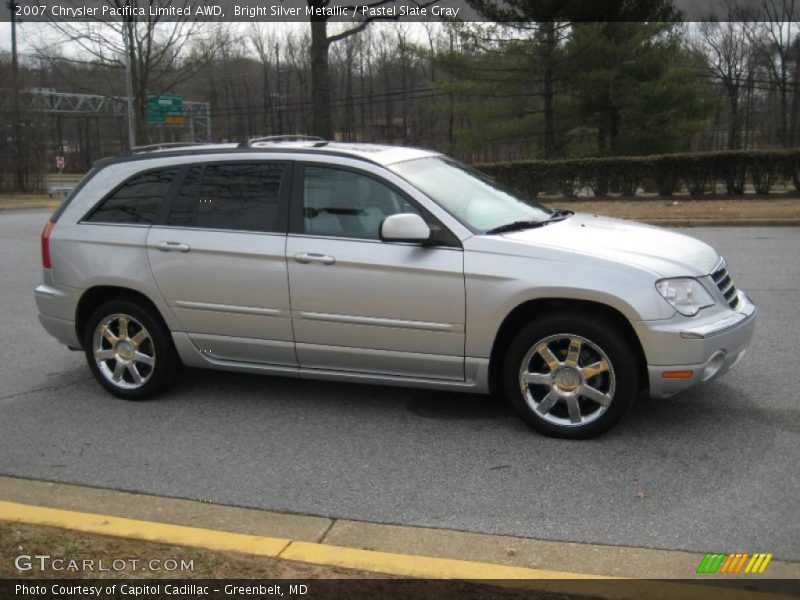 Bright Silver Metallic / Pastel Slate Gray 2007 Chrysler Pacifica Limited AWD