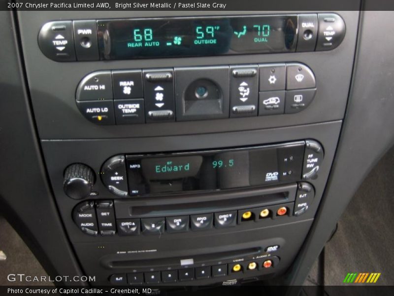 Controls of 2007 Pacifica Limited AWD