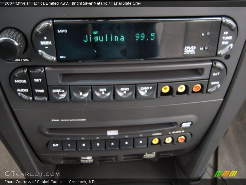 Controls of 2007 Pacifica Limited AWD