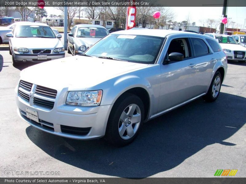 Bright Silver Metallic / Dark Slate Gray/Light Slate Gray 2008 Dodge Magnum SE