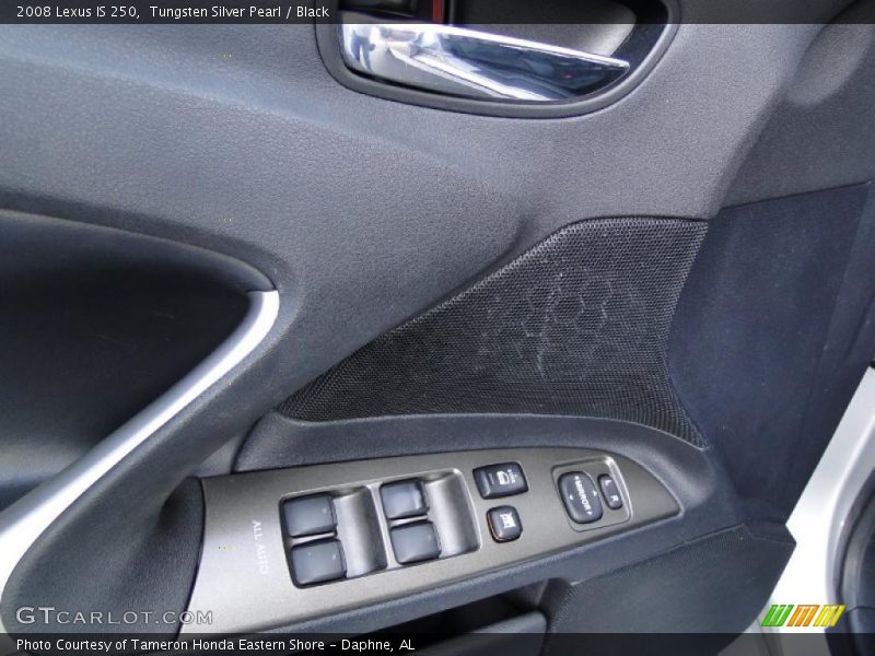 Tungsten Silver Pearl / Black 2008 Lexus IS 250
