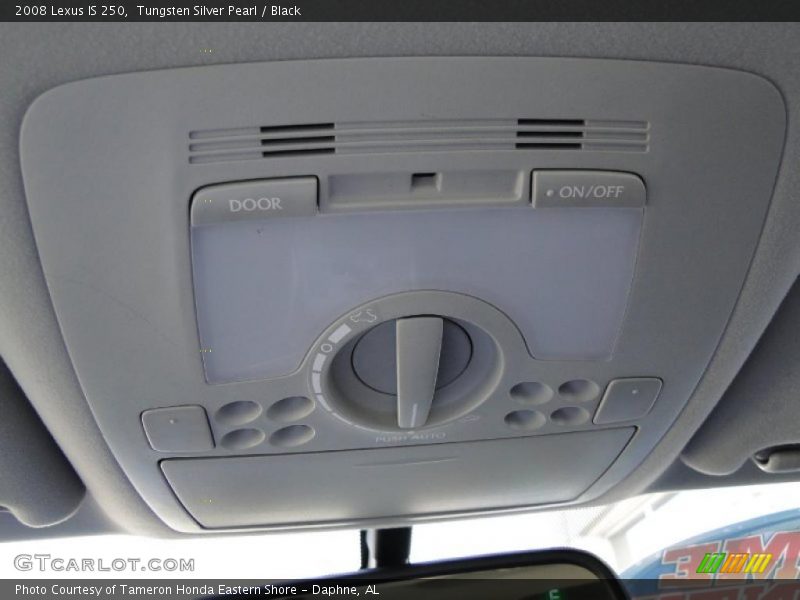 Tungsten Silver Pearl / Black 2008 Lexus IS 250