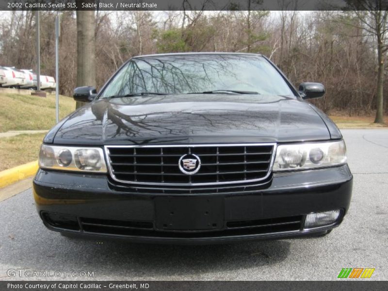 Sable Black / Neutral Shale 2002 Cadillac Seville SLS