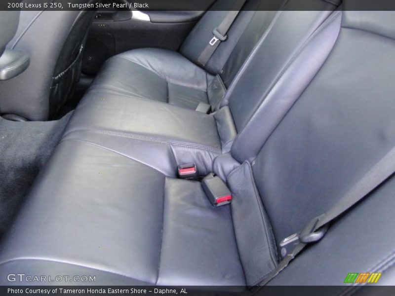 Tungsten Silver Pearl / Black 2008 Lexus IS 250