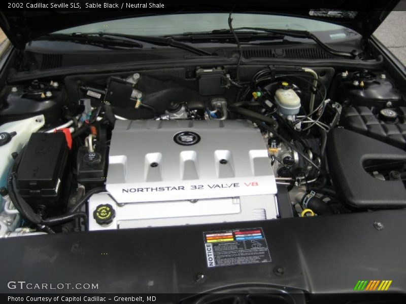  2002 Seville SLS Engine - 4.6 Liter DOHC 32-Valve Northstar V8