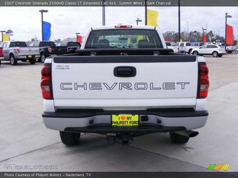 Summit White / Dark Charcoal 2007 Chevrolet Silverado 2500HD Classic LT Extended Cab 4x4
