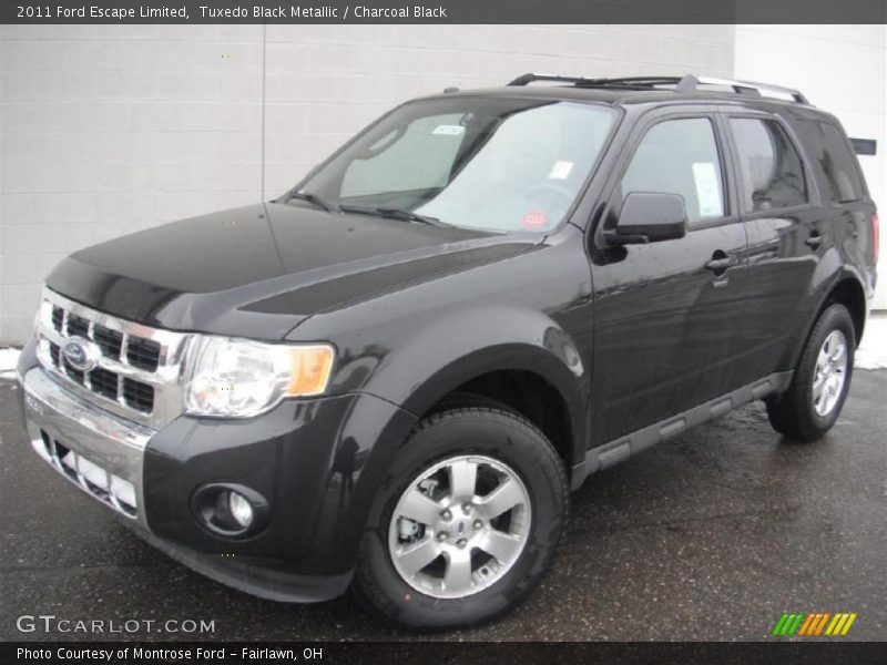 Tuxedo Black Metallic / Charcoal Black 2011 Ford Escape Limited